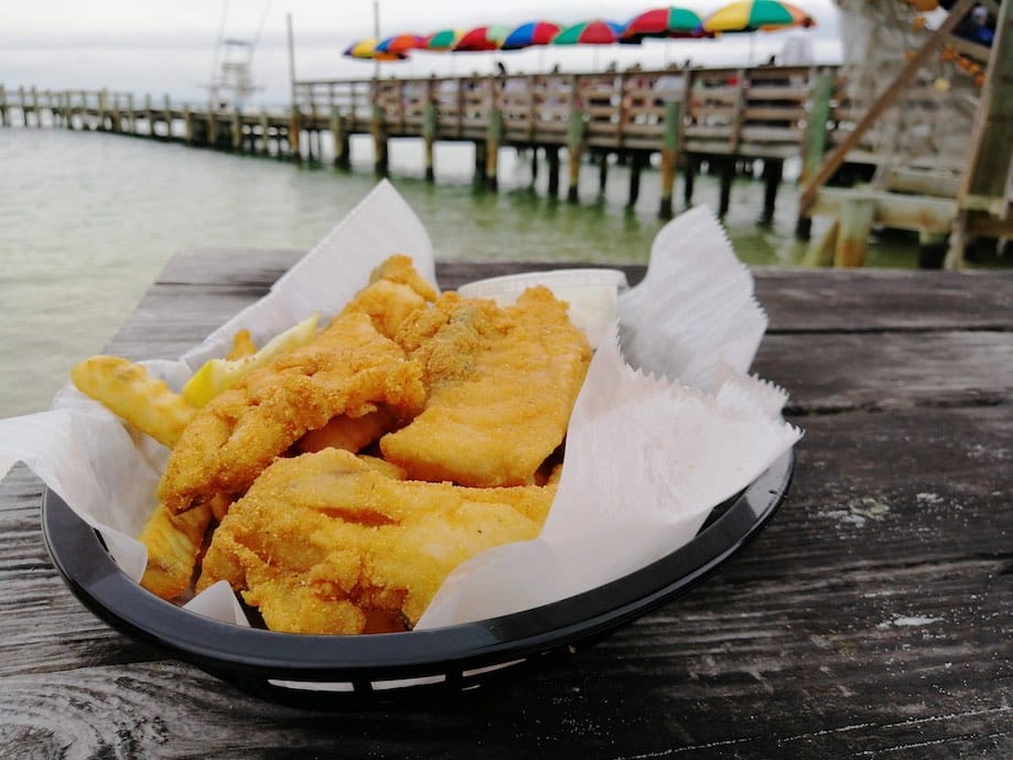 Comida do Sul dos Estados Unidos: peixe frito