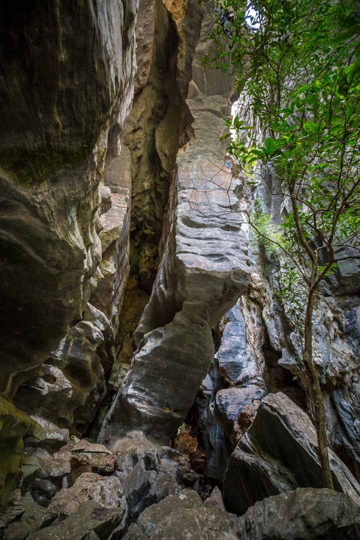 Gruta no Parque Estadual Cerca Grande 