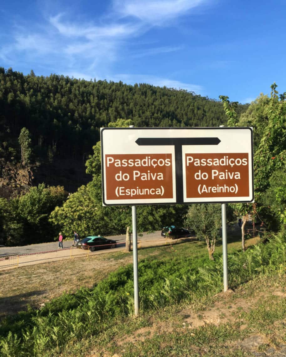 passadicos do paiva areinho ou espiunca