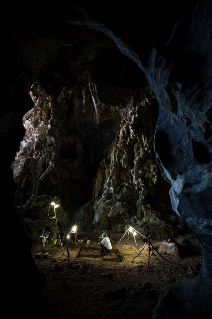 escavação arqueológica 