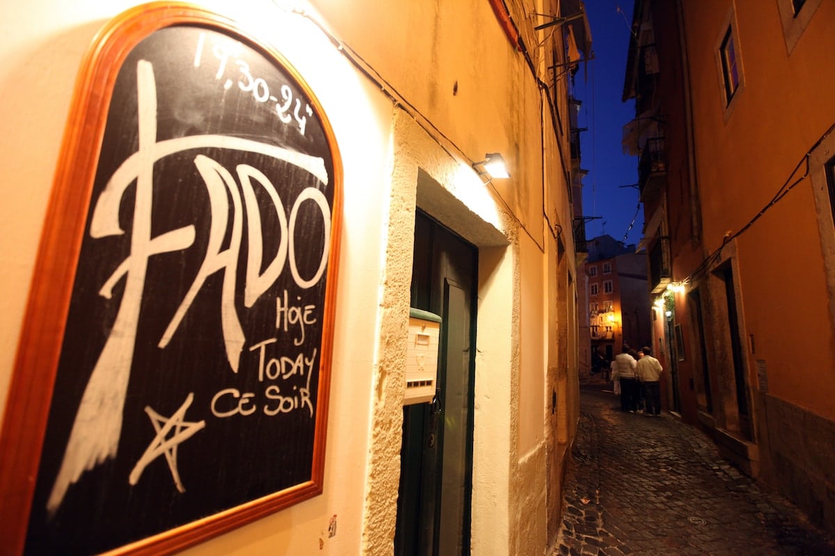 Fado na Alfama Lisboa