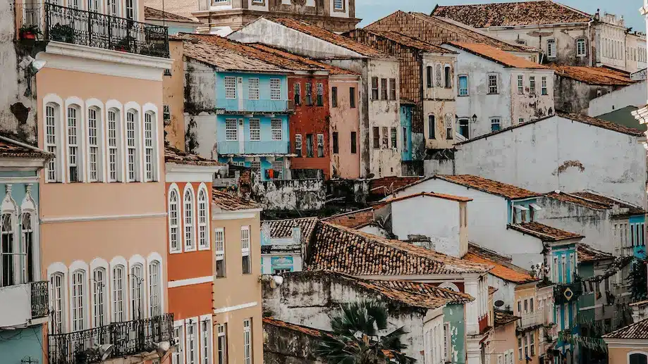 Vista do Pelourinho: há boas opções de hospedagem no centro histórico de Salvador