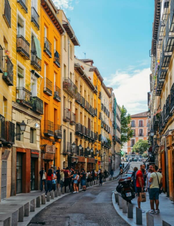 Bairro La Latina Madri Espanha