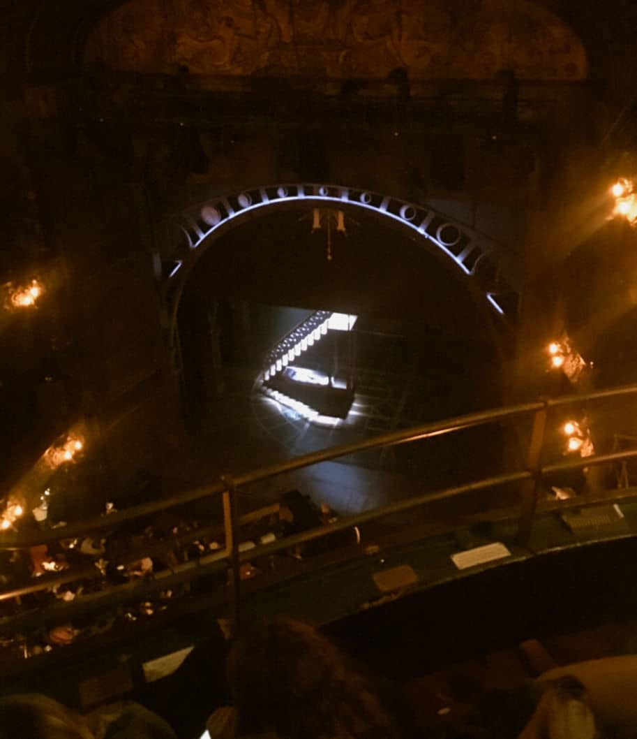 lugar C7 balcony teatro harry potter londres