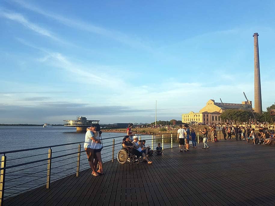 nova orla do guaíba, em porto alegre