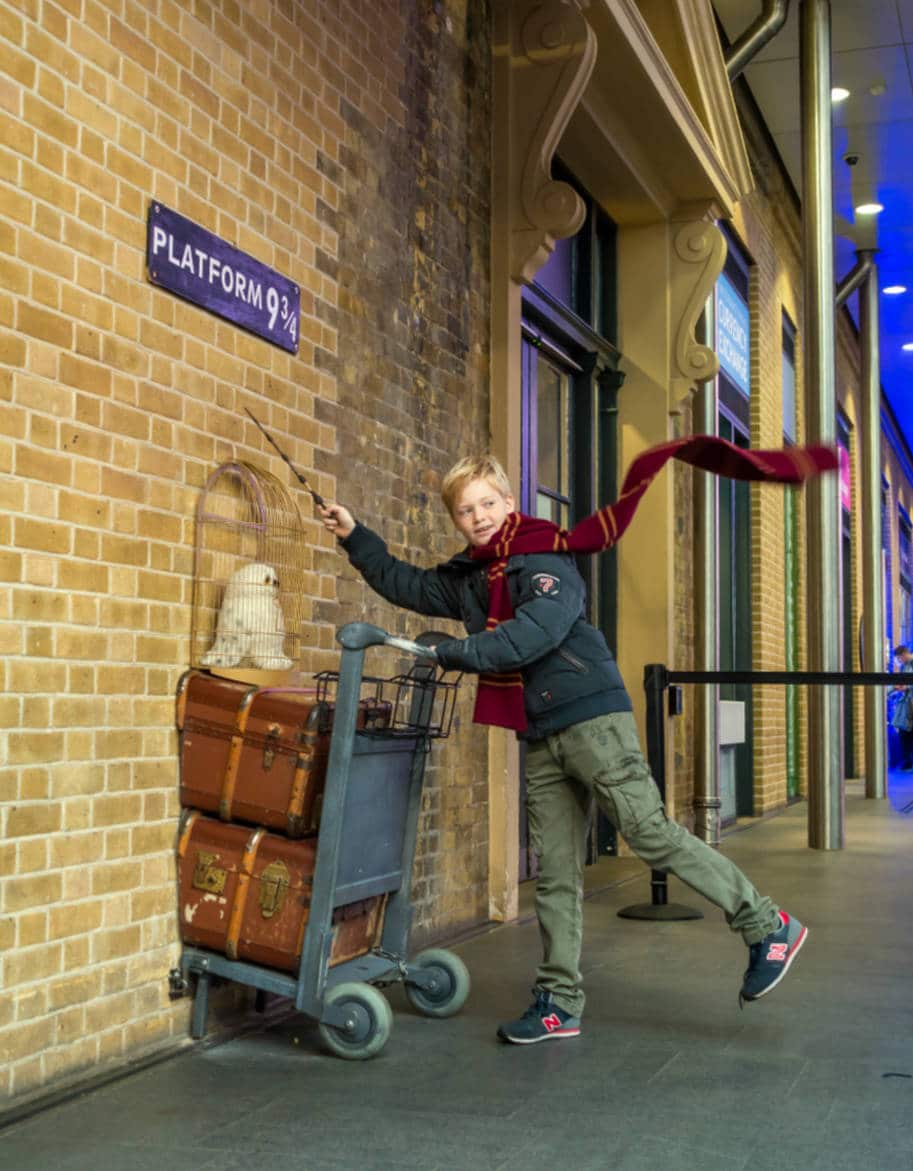 plataforma 912 harry potter kings cross londres