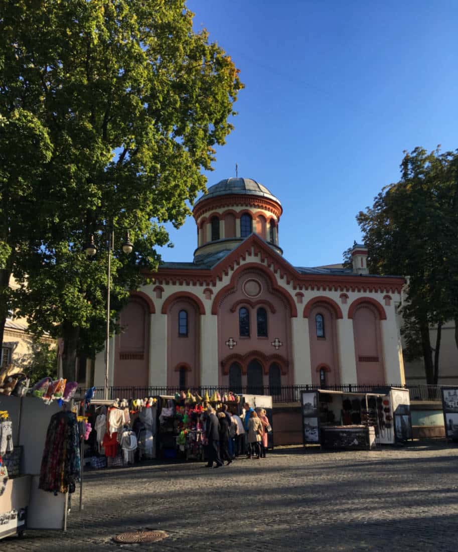 praça em vilnius lituania roteiro pela cidade