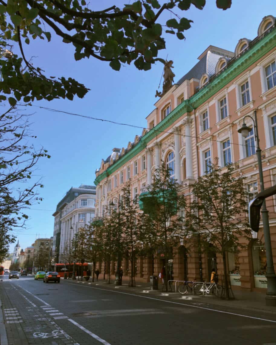 vilnius lituania avenida gediminas