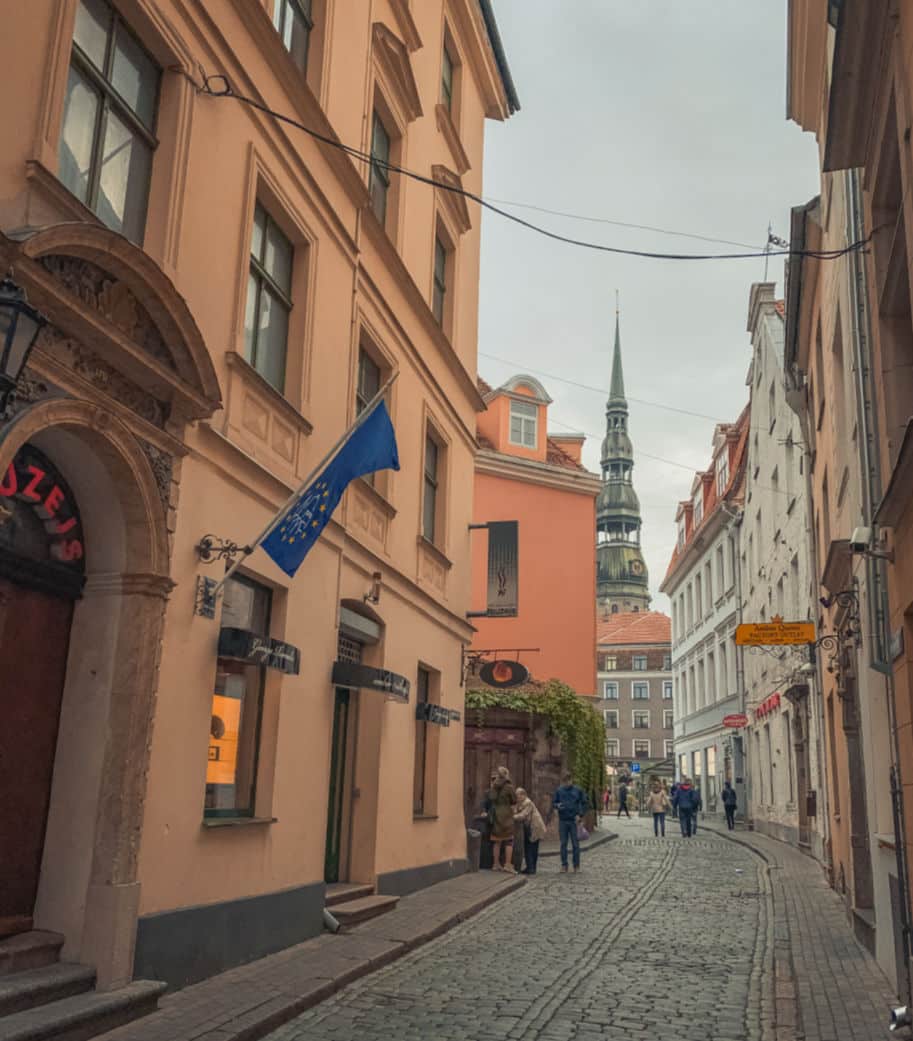 onde ficar em riga centro historico