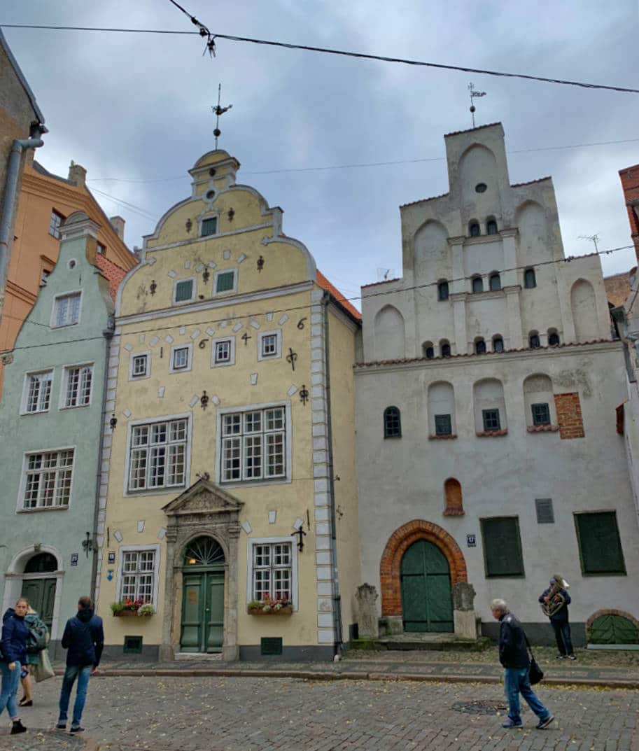 three brothers houses em riga letonia