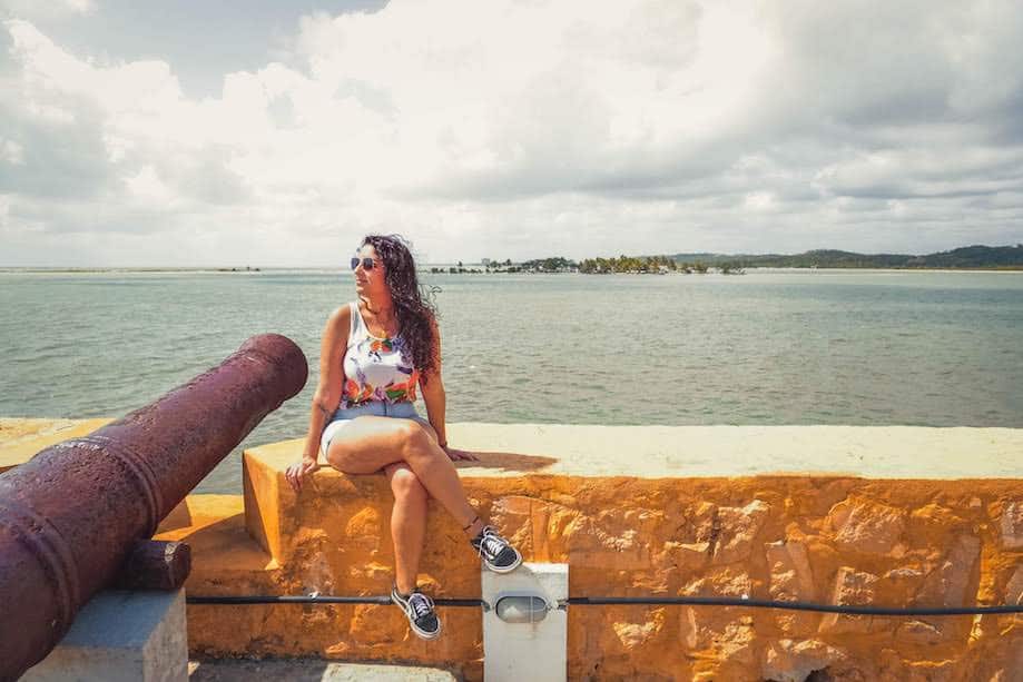 Vista do Fort Orange, Ilha de Itamaracá