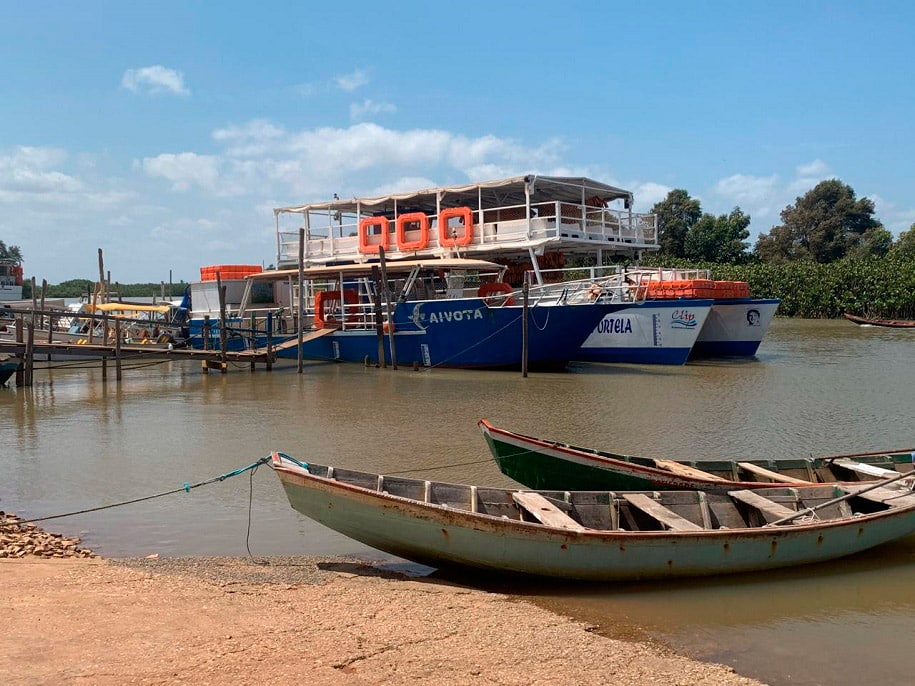 barcos delta do parnaiba baia dos tatus