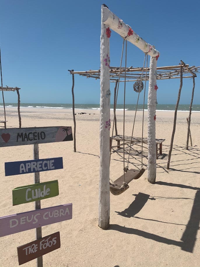 praia maceio placas ceara