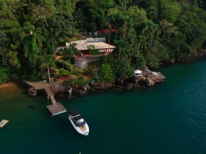 Casa para alugar próximo à mata atlântica em Paraty