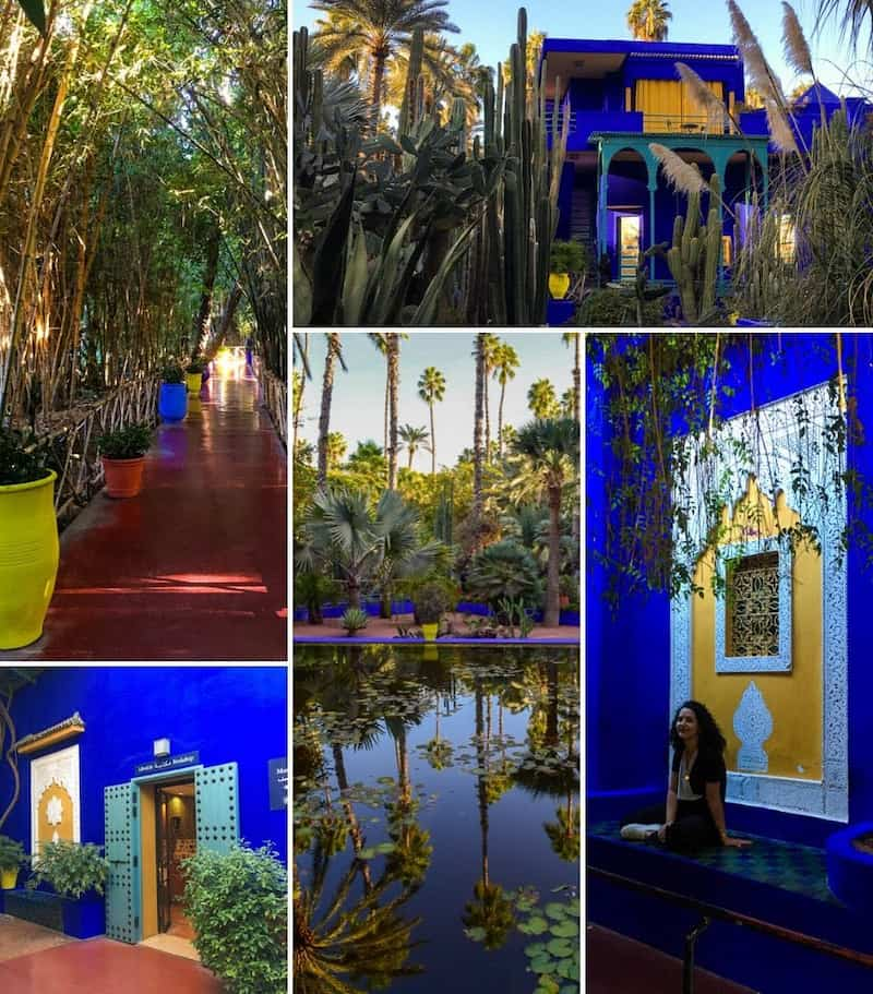 jardim majorelle marrache marrocos