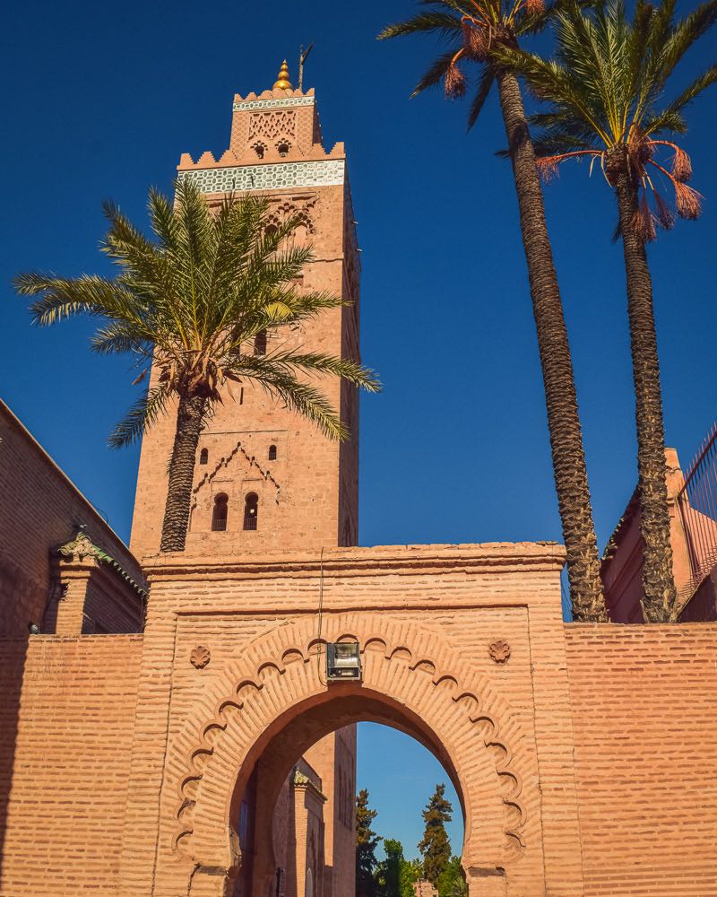 mesquita cutobia em marrakech marrocos pontos turisticos