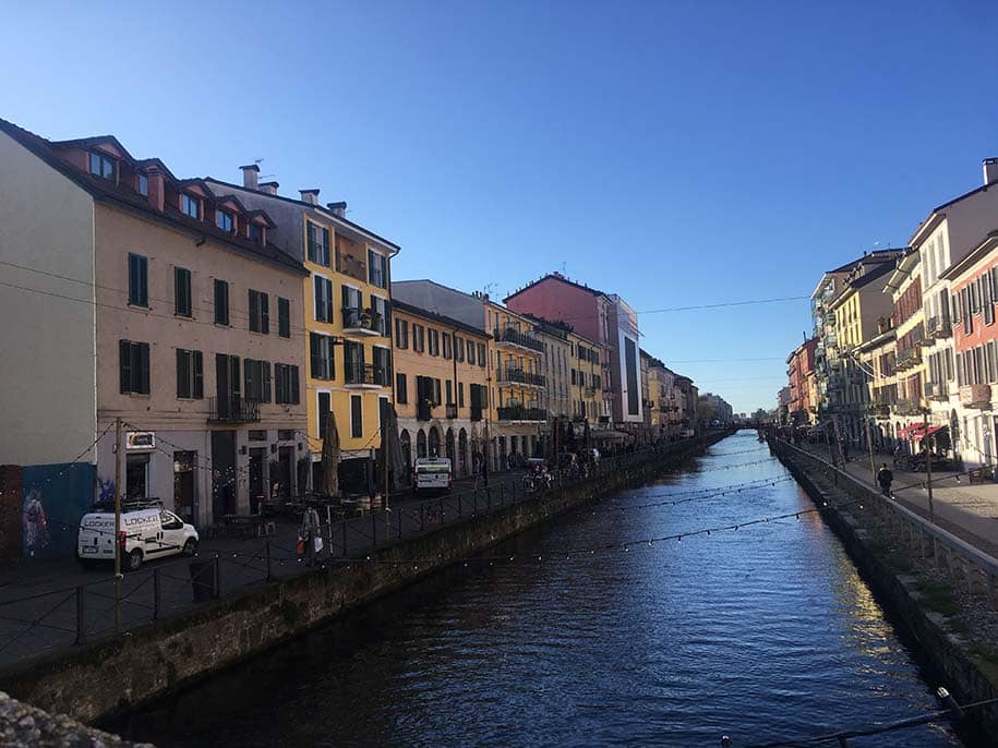 Navigli, bairro boêmio de Milão