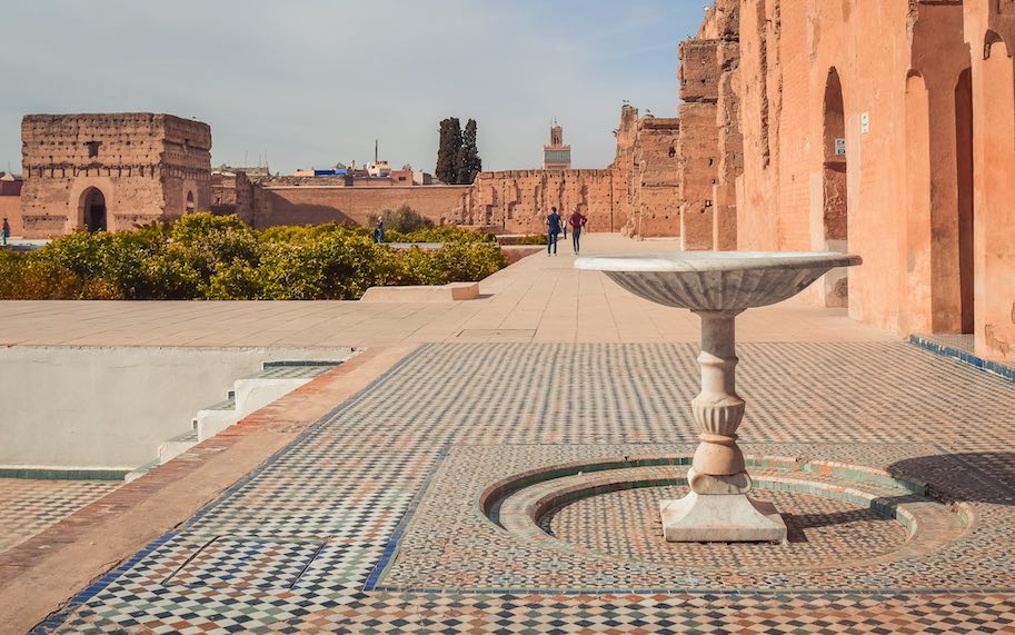 o que fazer em marrakech marrocos palacio el badi