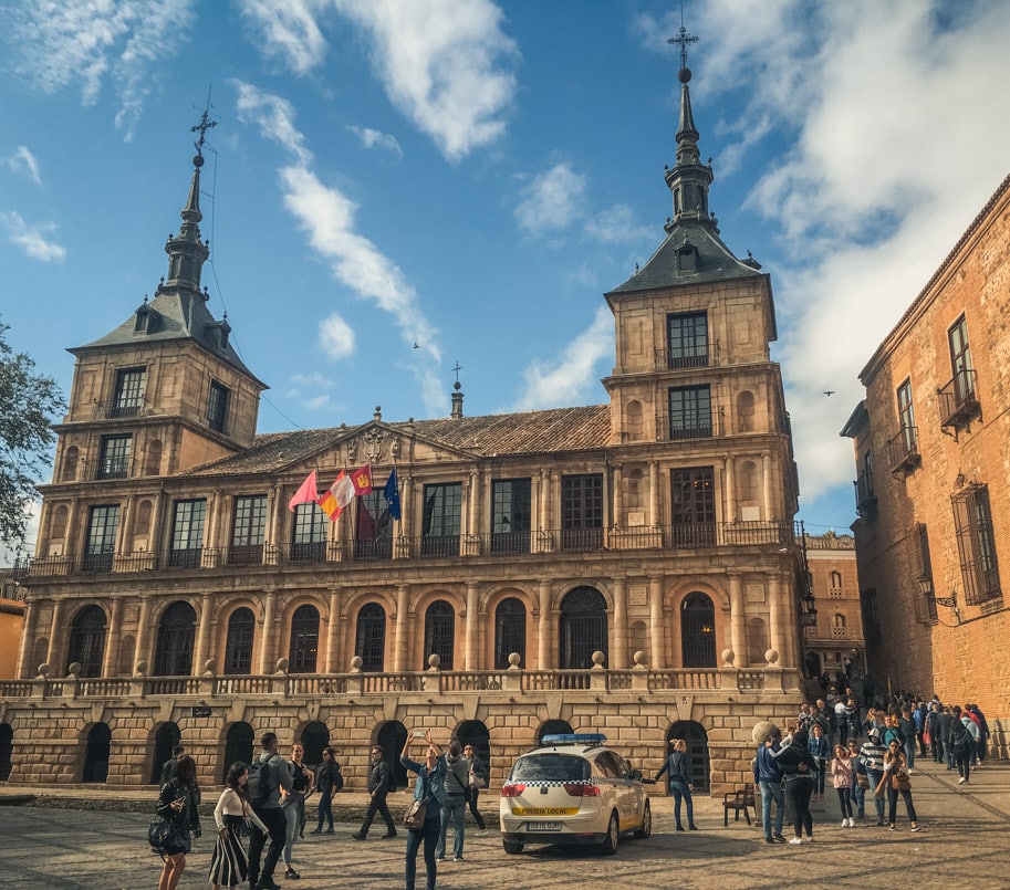 plaza del ayuntamento toledo espanha