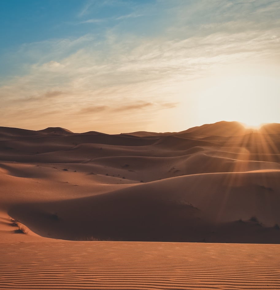 deserto do saara erg chebbi