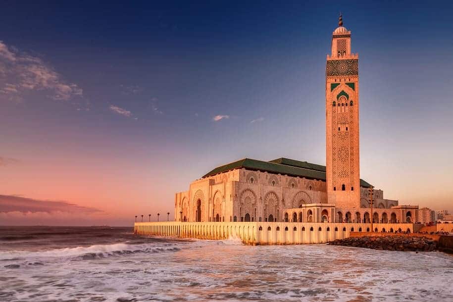 mesquita Hassan em Casablanca