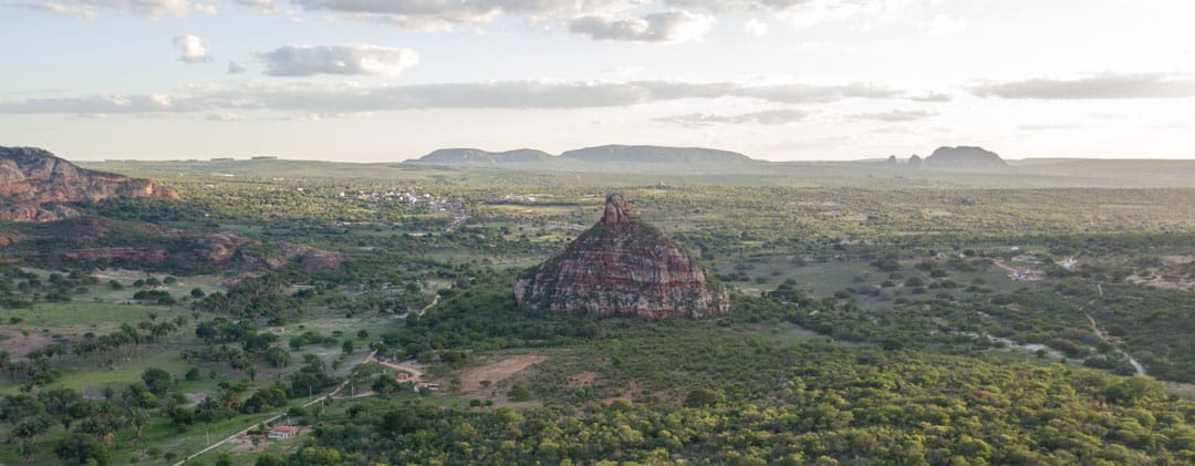 paisagem linda no catimbau, sertão de pernambuco