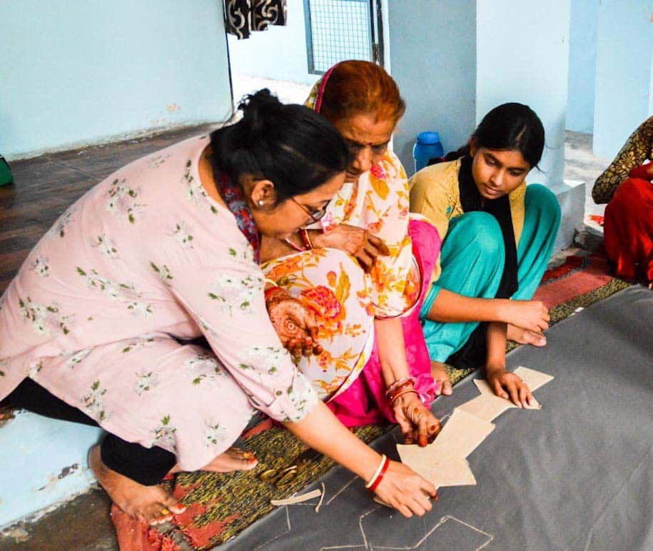 mulheres indianas confecção