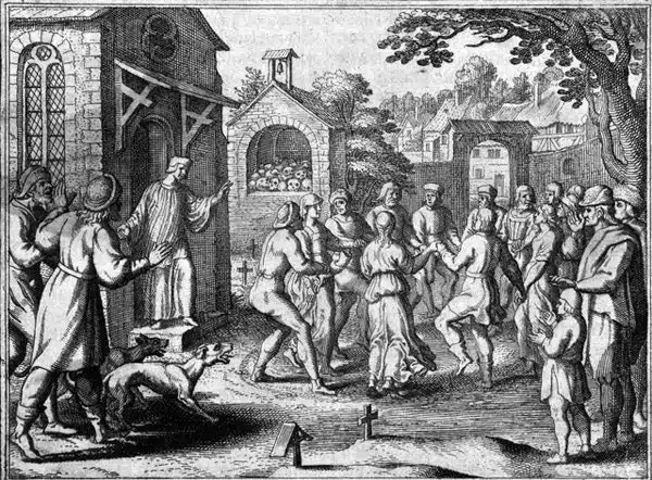 Pragas de dança na Europa Medieval