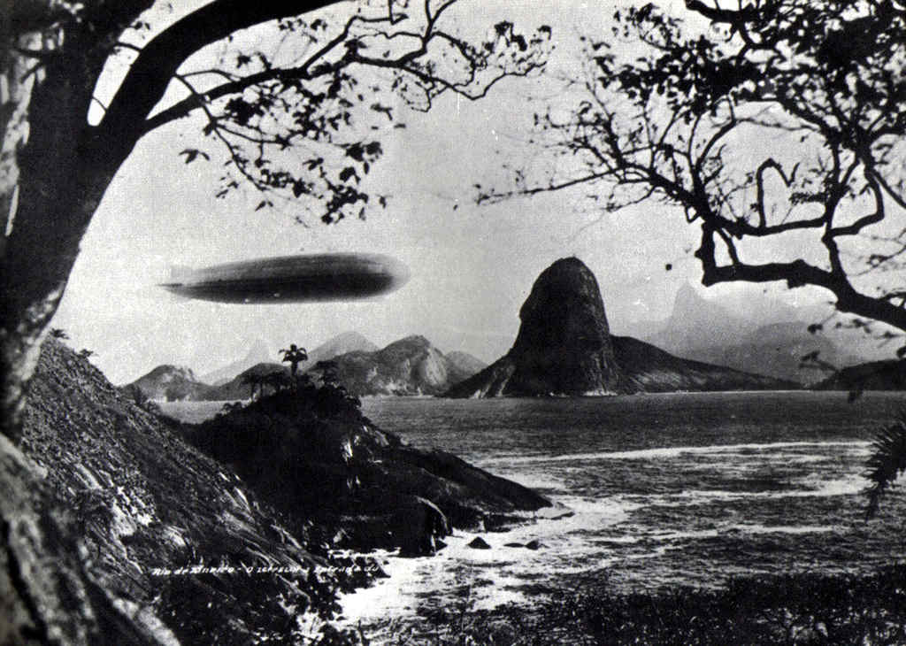 graf zeppelin no rio em 1930