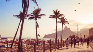 Praia de Ipanema, no Rio de Janeiro, uma das melhores praias da cidade