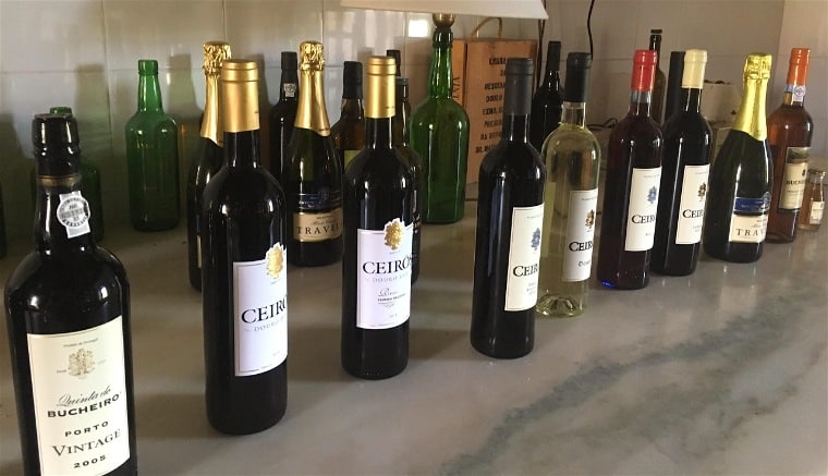 vinhos portugueses garrafas