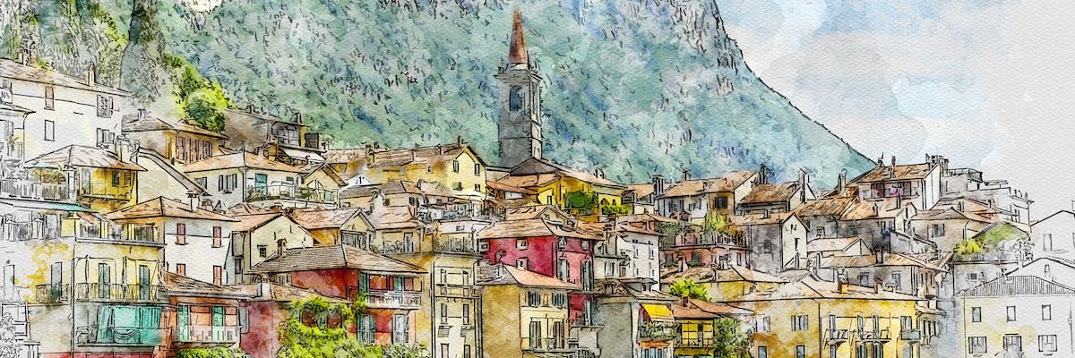 arte italia desenho destacada