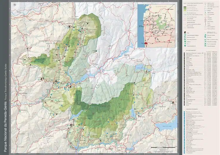 Mapa PNPG
