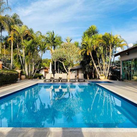 casa com piscina interior de sao paulo temporada