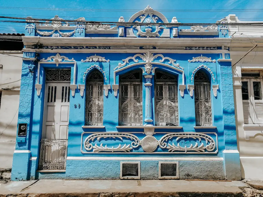 Casa histórica no centro de Itacaré: há muitas pousadas e hotéis por ali