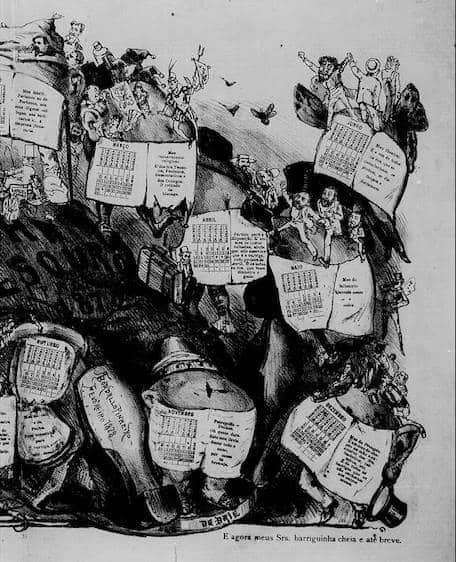 revista o besouro 1878 raphael bordallo pinheiro