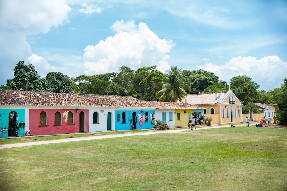 centro historico de porto seguro na bahia