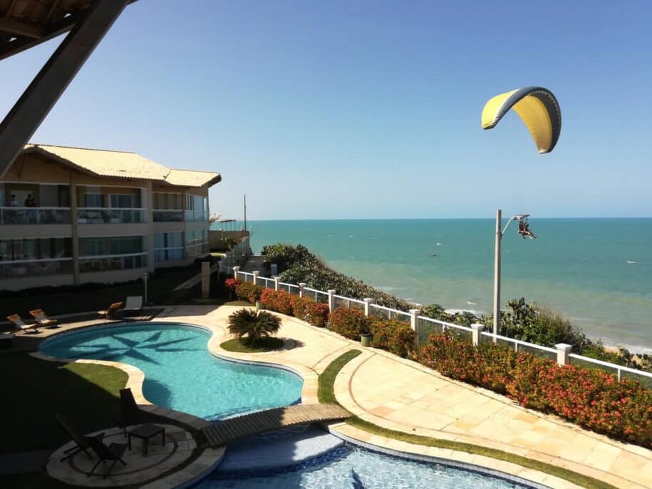 canoa quebrada kitesurf ceará praia céu mar aluguel de temporada booking