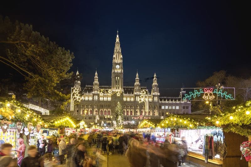 mercado de natal rathaus viena