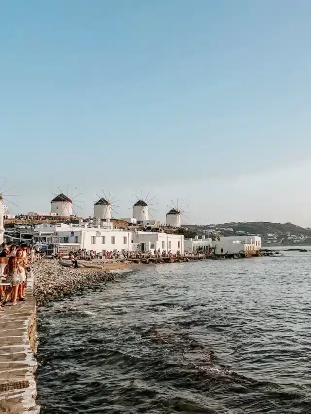 5 melhores atrações em Mykonos