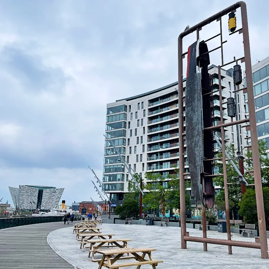 titanic quarter dicas de hoteis em belfast