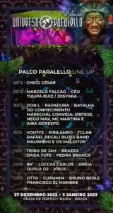 Line Up Universo Paralello 2022