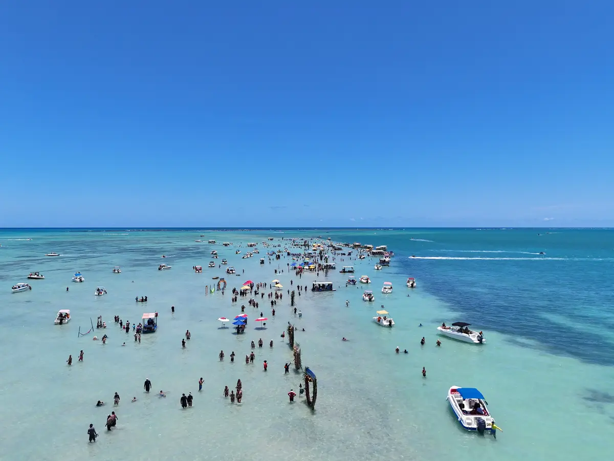 Caminho de Moisés em Barra Grande, Maragogi