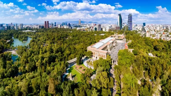 Bosque de Chapultepec na Cidade do México