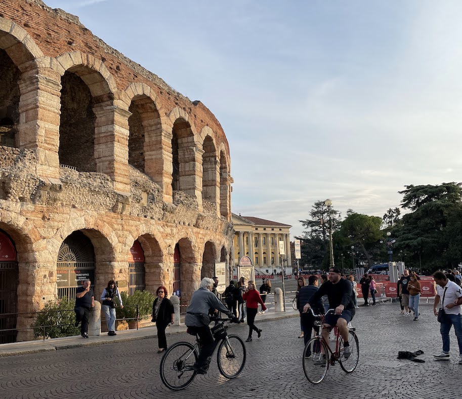 arena de verona no centro historico da cidade italiana