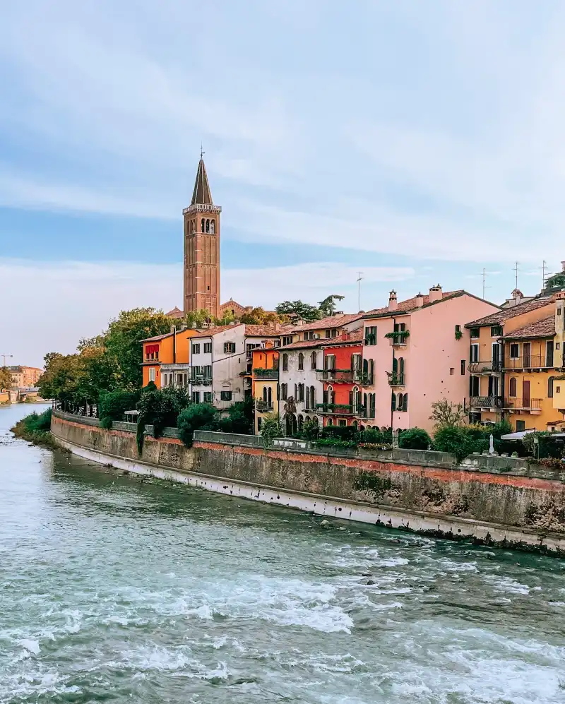 onde ficar em verona bem localizado