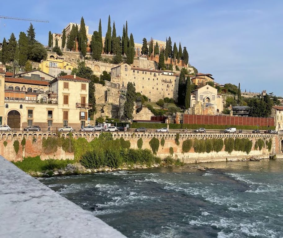 bairro la veronetta em verona italia