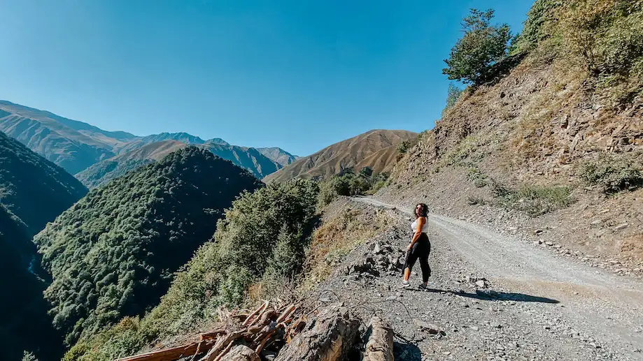 Trilha no verao da Georgia