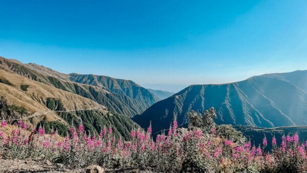 Estrada da morte para Tusheti, Geórgia