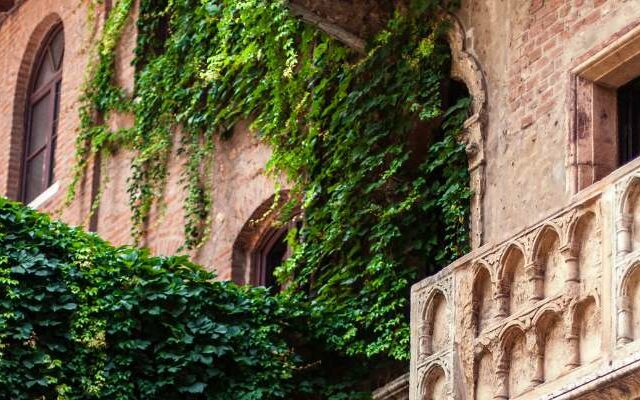 varanda da casa de julieta em verona